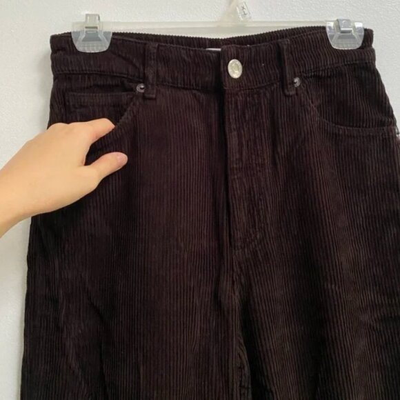 Zara Brown Wide Leg Pants - Picture 7 of 11